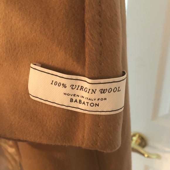 Babaton Jackets & Blazers - BABATON TAN JACKET